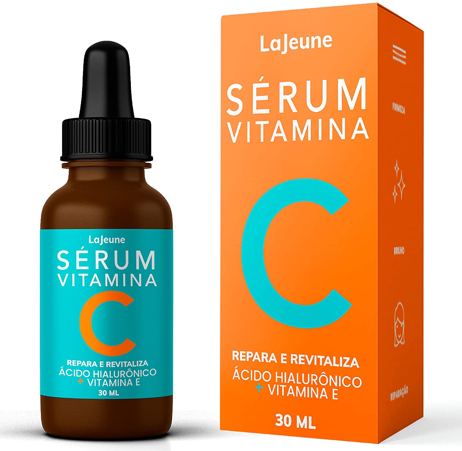 Serum Vitamina C + Ácido Hialurônico + Vitamina