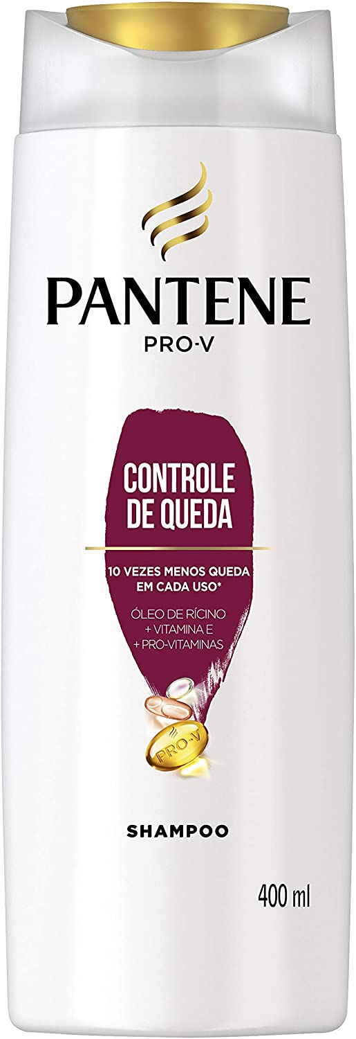 Shampoo Pantene Controle de Queda, 400ml