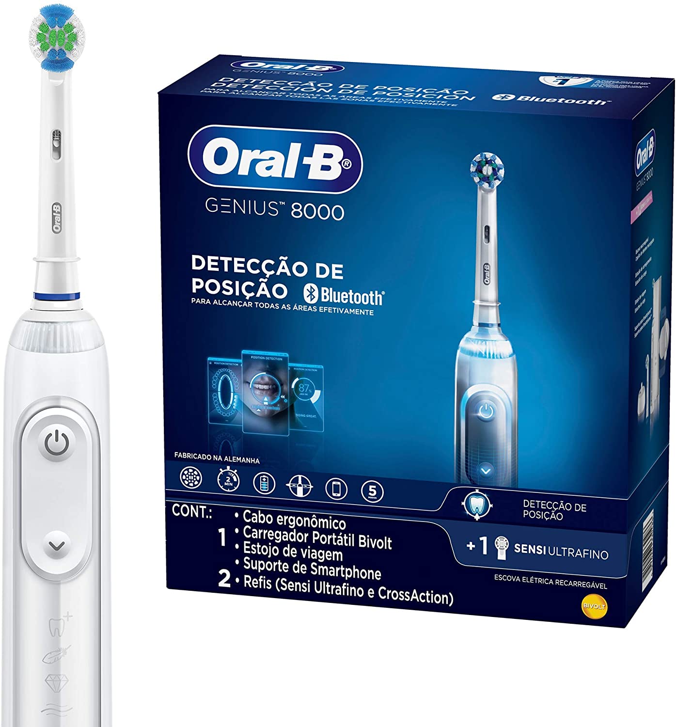 Escova Elétrica Oral-B Genius