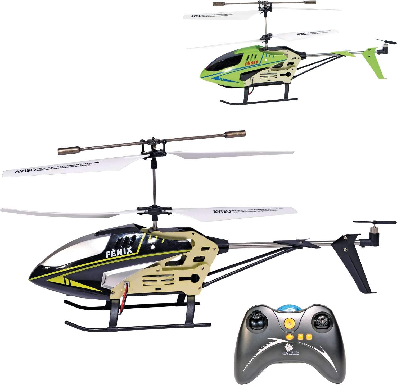 Helicóptero Fênix 3 Funções com Controle