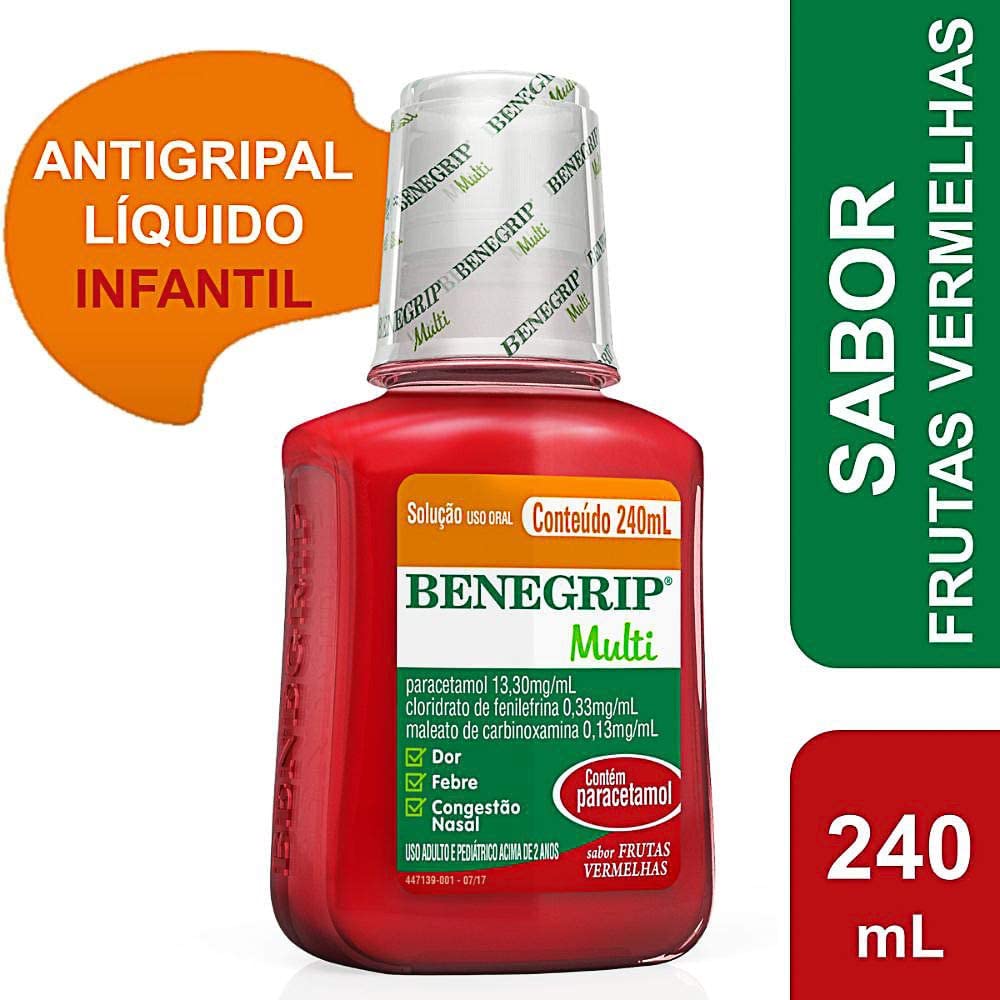 Benegrip Multi Solução Oral