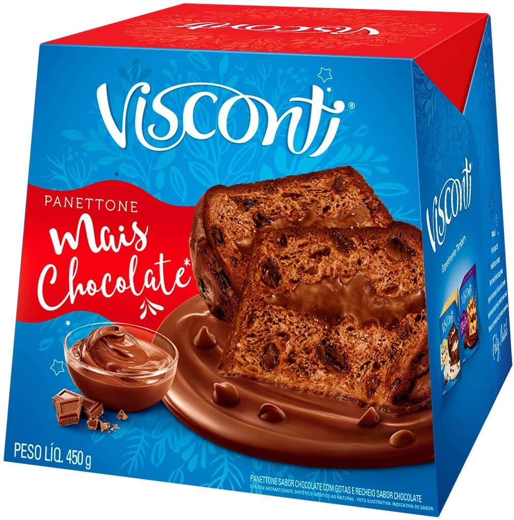 Bauducco Panettone Visconti Mais Chocolate