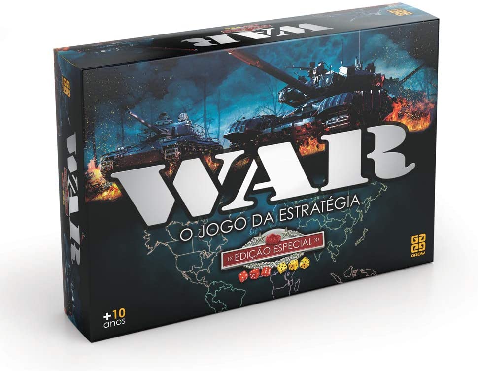 Jogo War Edição Especial Grow