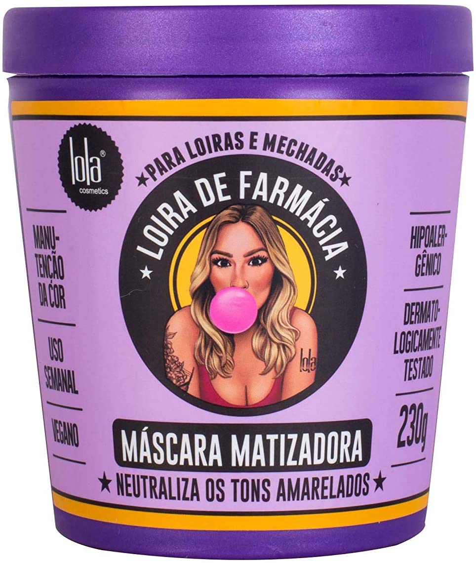 Máscara Matizadora Loira de Farmácia