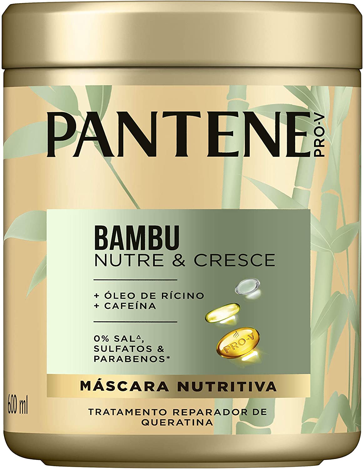 Máscara De Tratamento Pantene Bambu