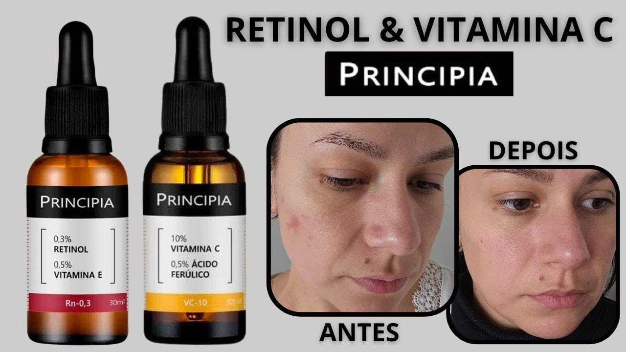 vitamina c da principia retinol