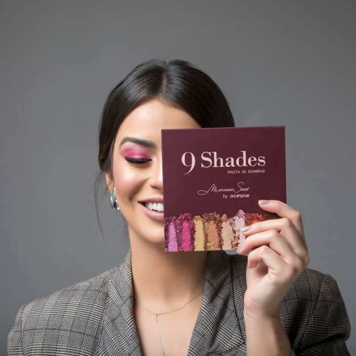 Paletas de Sombras, 9 Shades, Mariana Saad, Océane