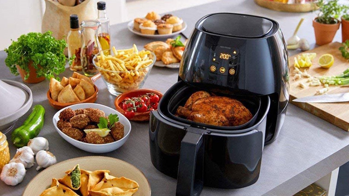 saudável usar Airfryer